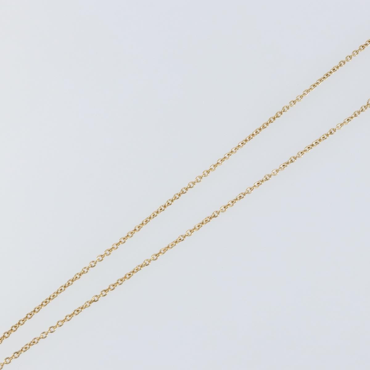Christian Dior Cd Pendant Necklace Metal Gold Metal Jewelry (Pre-Owned)