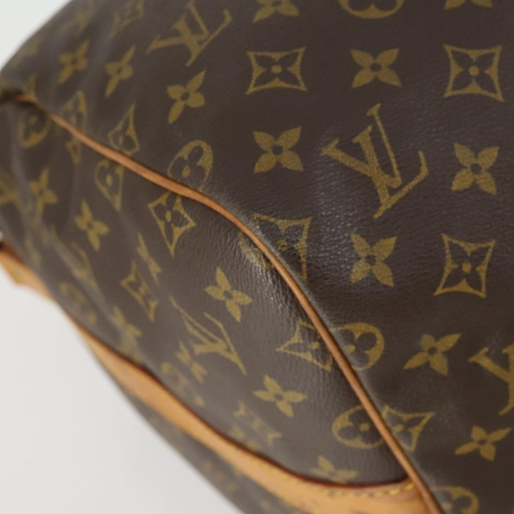 Louis Vuitton Keepall Bandouliere Bag Monogram Canvas Brown Canvas Travel Bag
