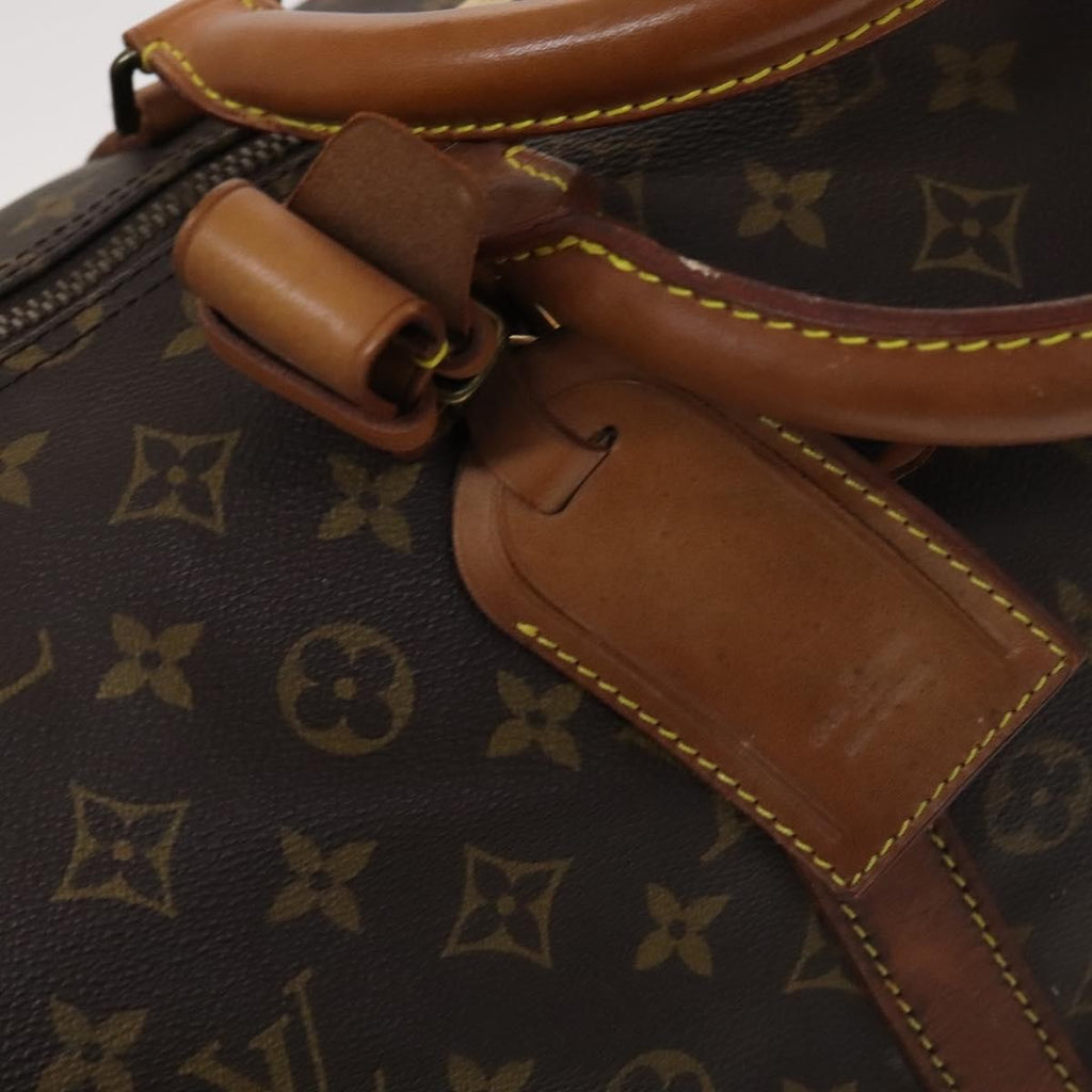 Louis Vuitton Keepall Bag Monogram Canvas Brown Canvas Travel Bag