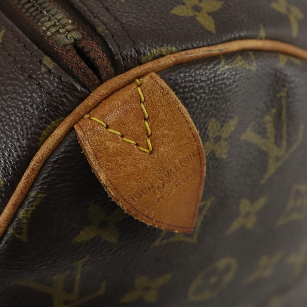 Louis Vuitton Keepall Bag Monogram Canvas Brown Canvas Travel Bag