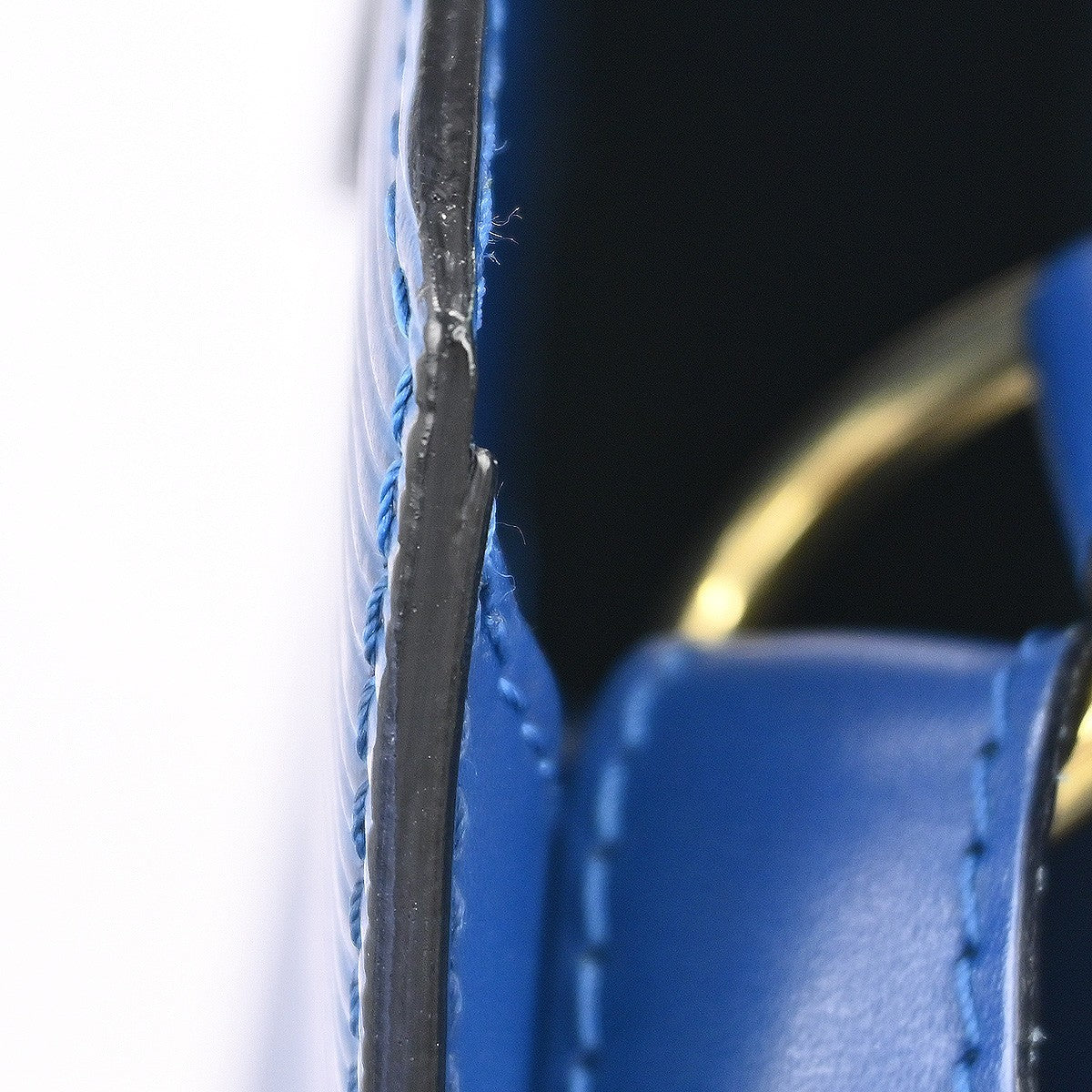 Louis Vuitton Cluny Shoulder Bag Epi Leather Blue Leather Shoulder Bag