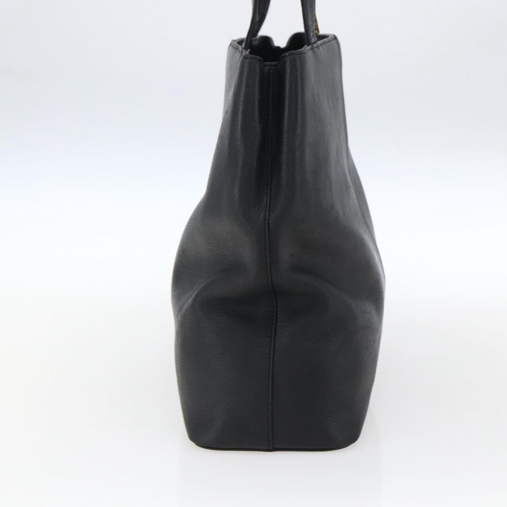 Burberry Vintage Tote Bag Leather Black Leather Tote Bag