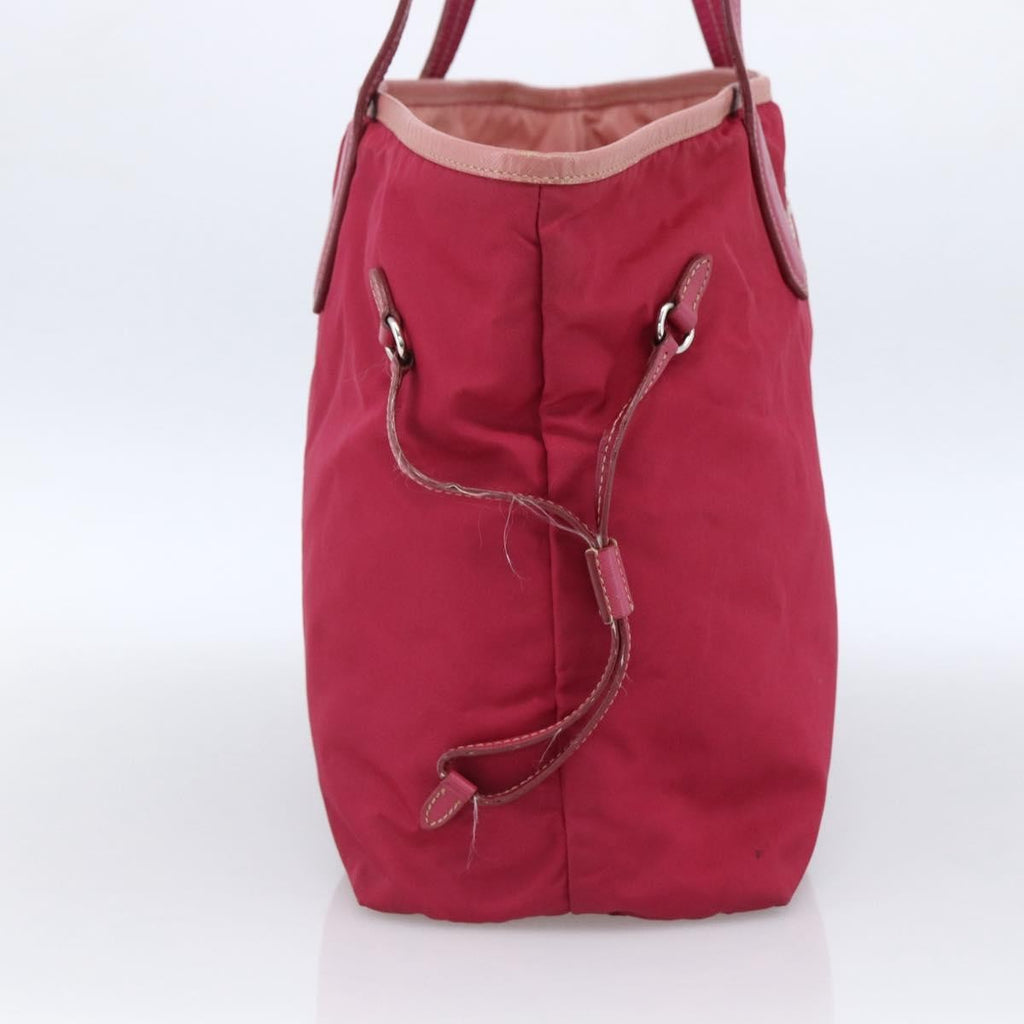 Prada Vintage Tote Tessuto Pink Nylon Tote Bag Bag