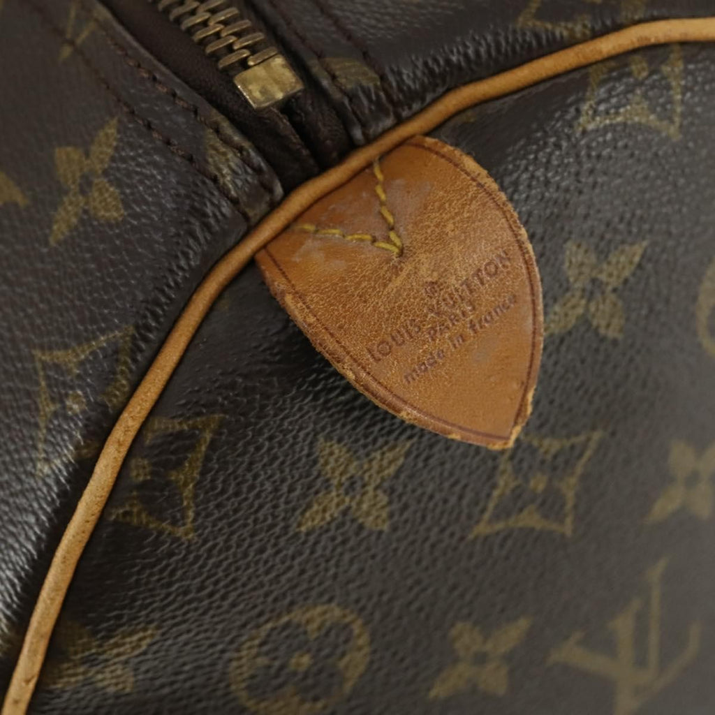 Louis Vuitton Keepall Bag Monogram Canvas Brown Canvas Travel Bag