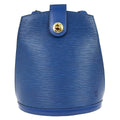 Louis Vuitton Cluny Shoulder Bag Epi Leather Blue Leather Shoulder Bag