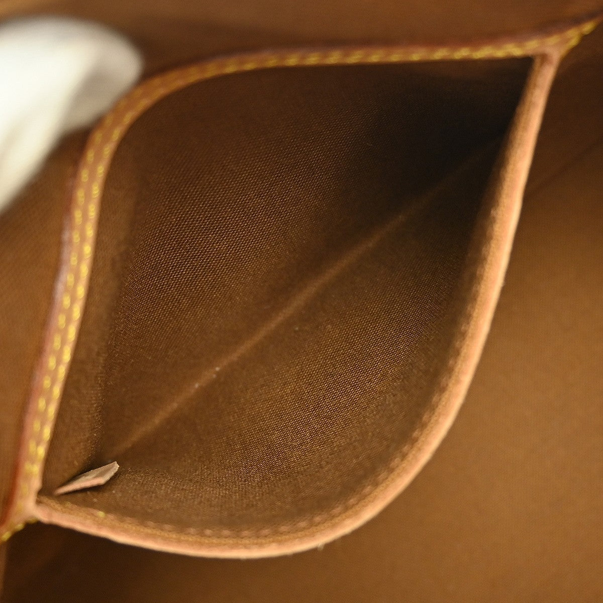 Louis Vuitton Alma Handbag Monogram Canvas Brown Canvas Handbag