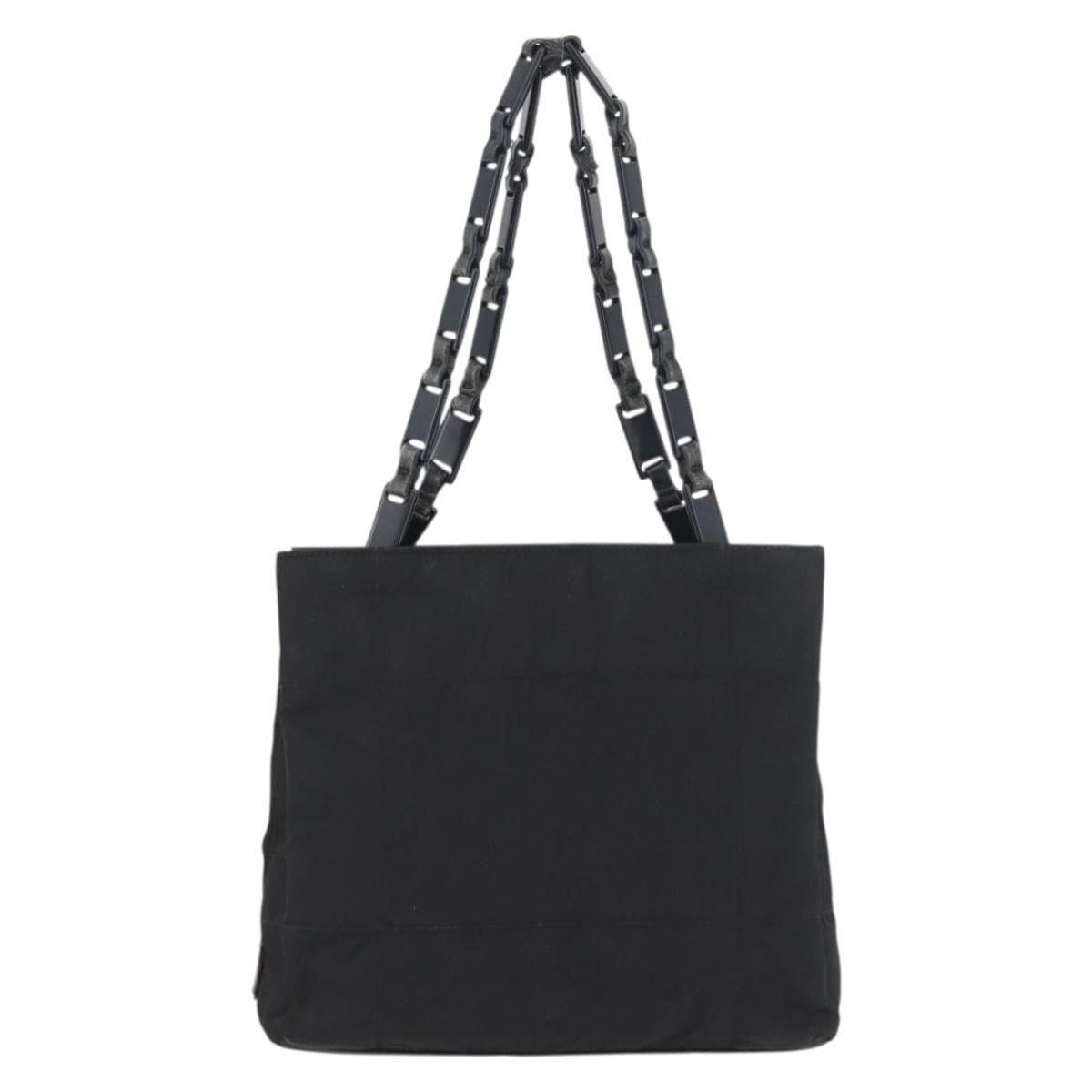 Prada Vintage Tote Nylon Black Nylon Tote Bag Bag