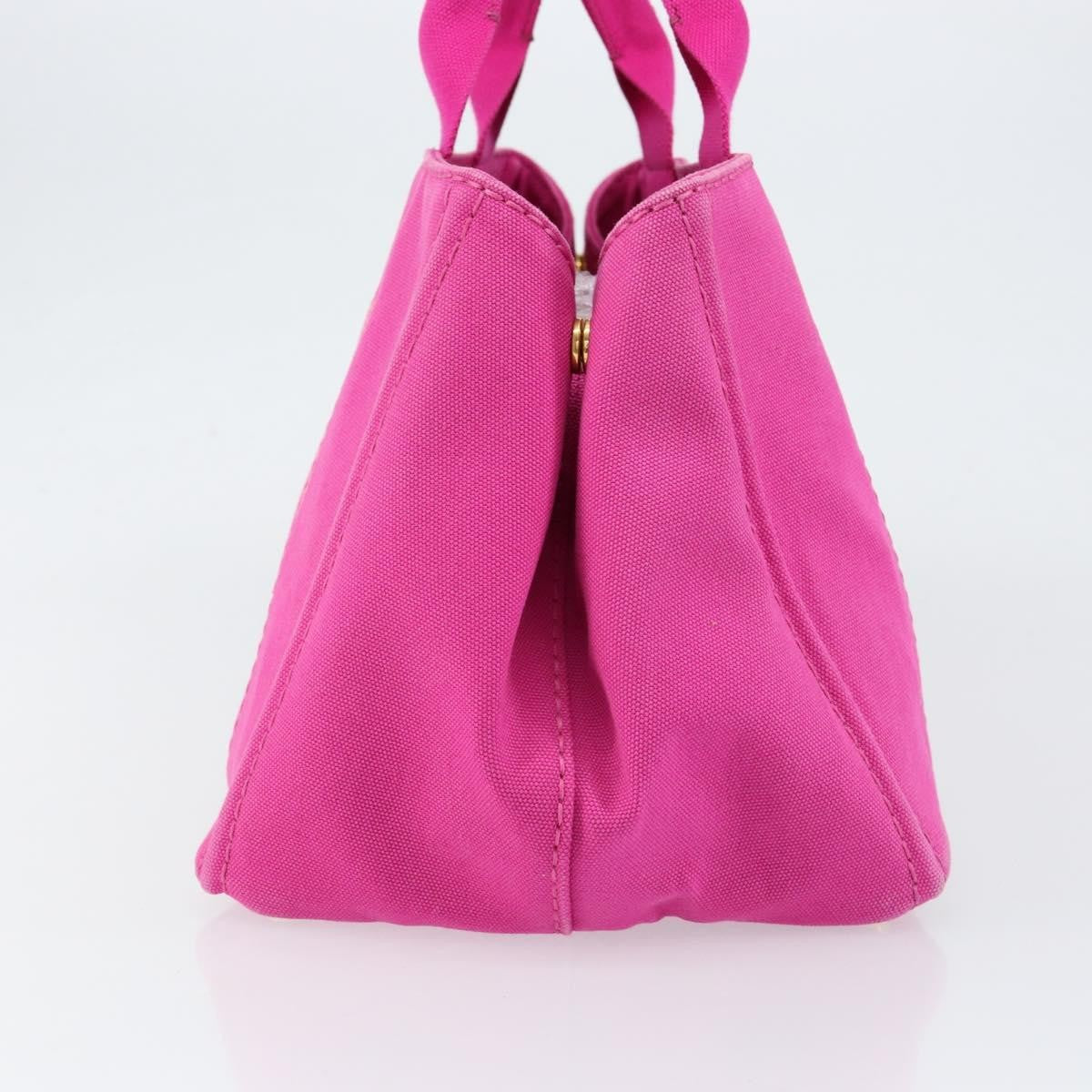 Prada Canapa Tote Canvas Pink Canvas Tote Bag Bag