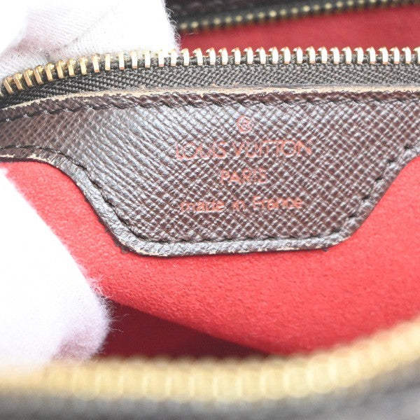 Louis Vuitton Triana Bag Damier Brown Canvas Handbag