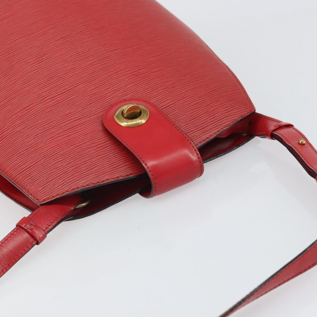Louis Vuitton Cluny Shoulder Bag Epi Leather Red Leather Shoulder Bag
