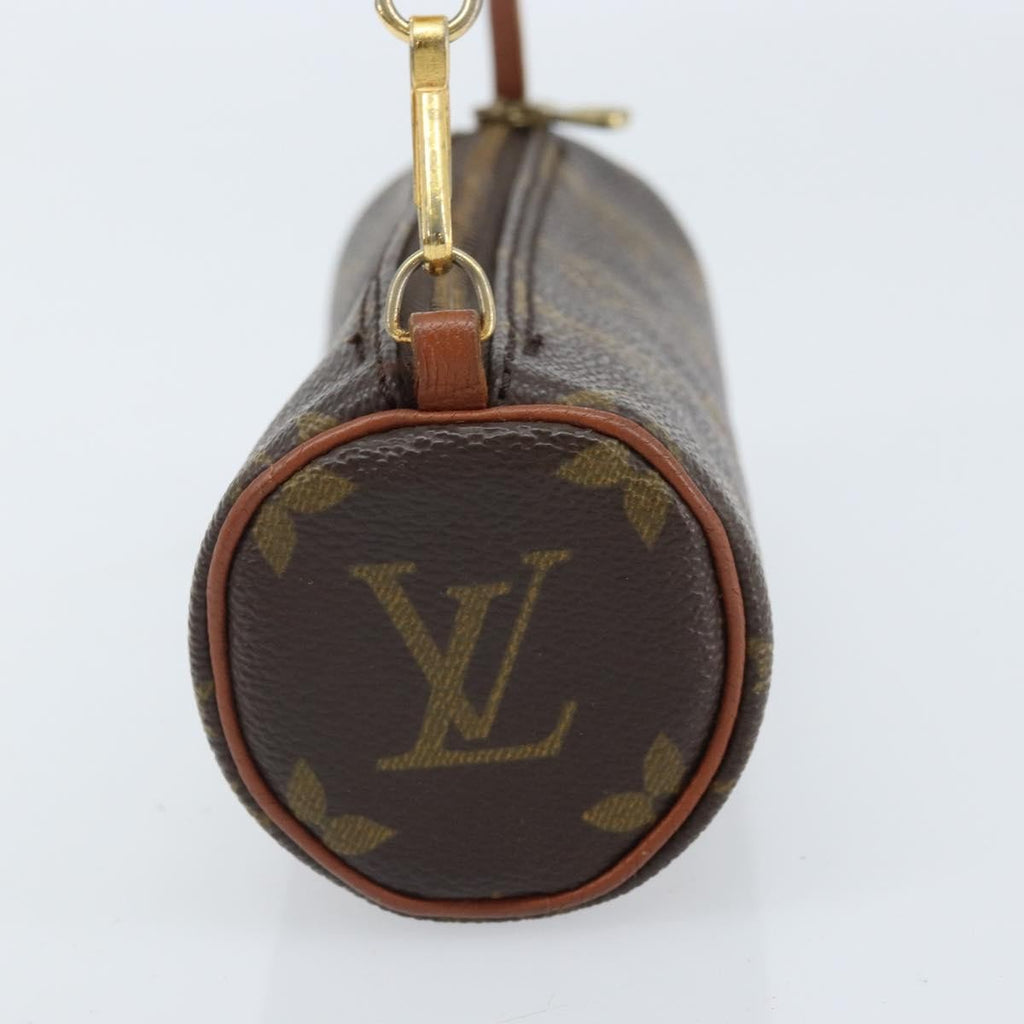 Louis Vuitton Papillon Pochette Monogram Canvas Brown Canvas Clutche & Pouche Bag
