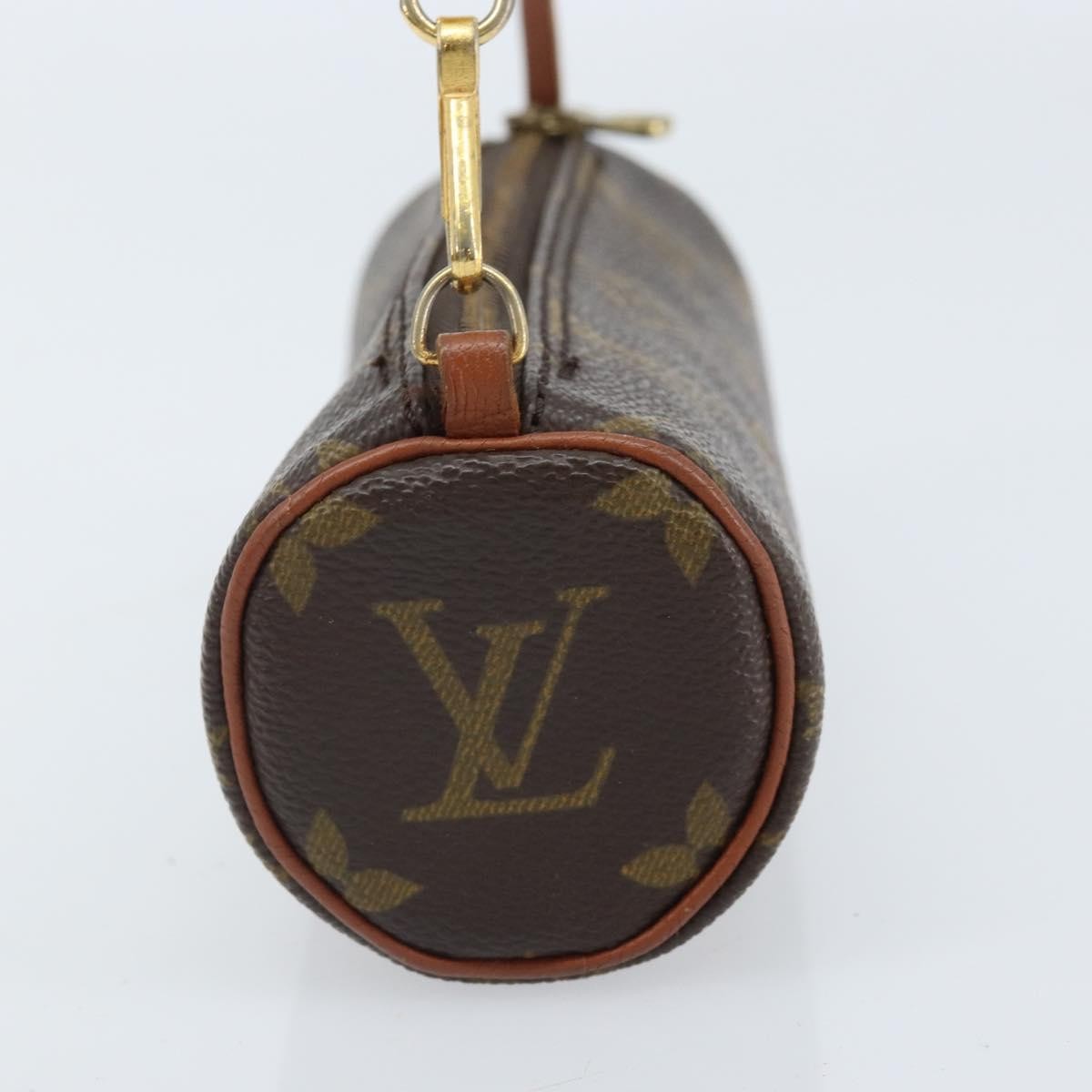 Louis Vuitton Papillon Pochette Monogram Canvas Brown Canvas Clutche & Pouche Bag