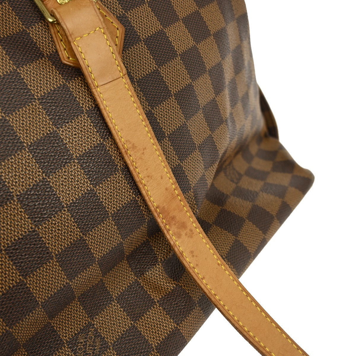 Louis Vuitton Chelsea Handbag Centenaire Damier Brown Canvas Tote Bag