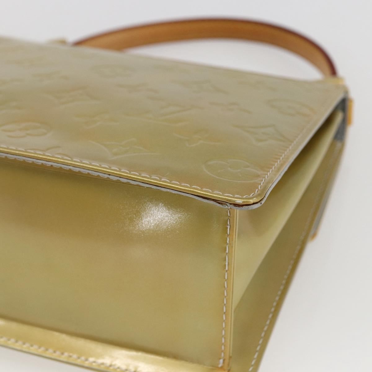 Louis Vuitton Spring Street Nm Handbag Patent Leather Gray Patent_Leather Handbag
