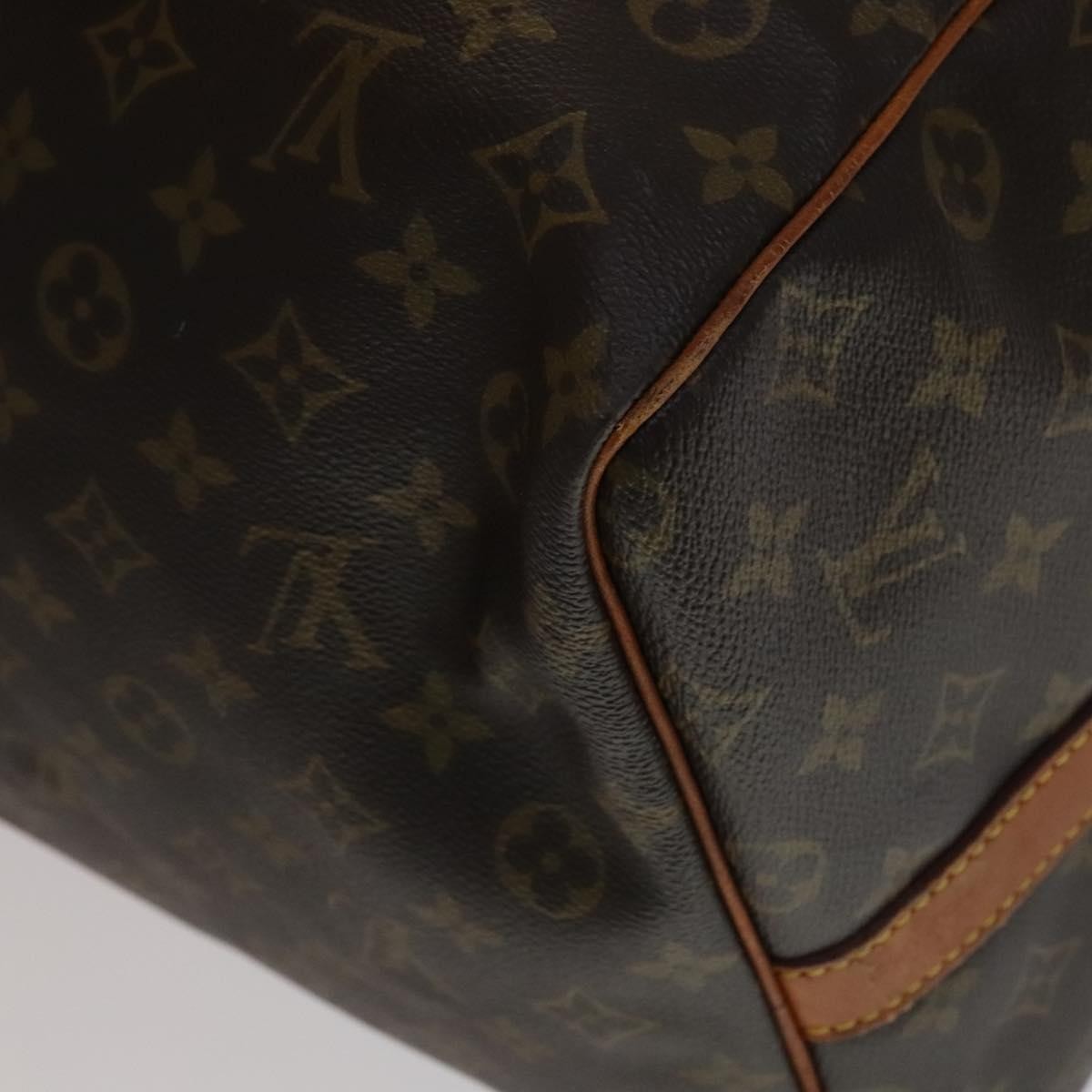 Louis Vuitton Keepall Bandouliere Bag Monogram Canvas Brown Canvas Bag