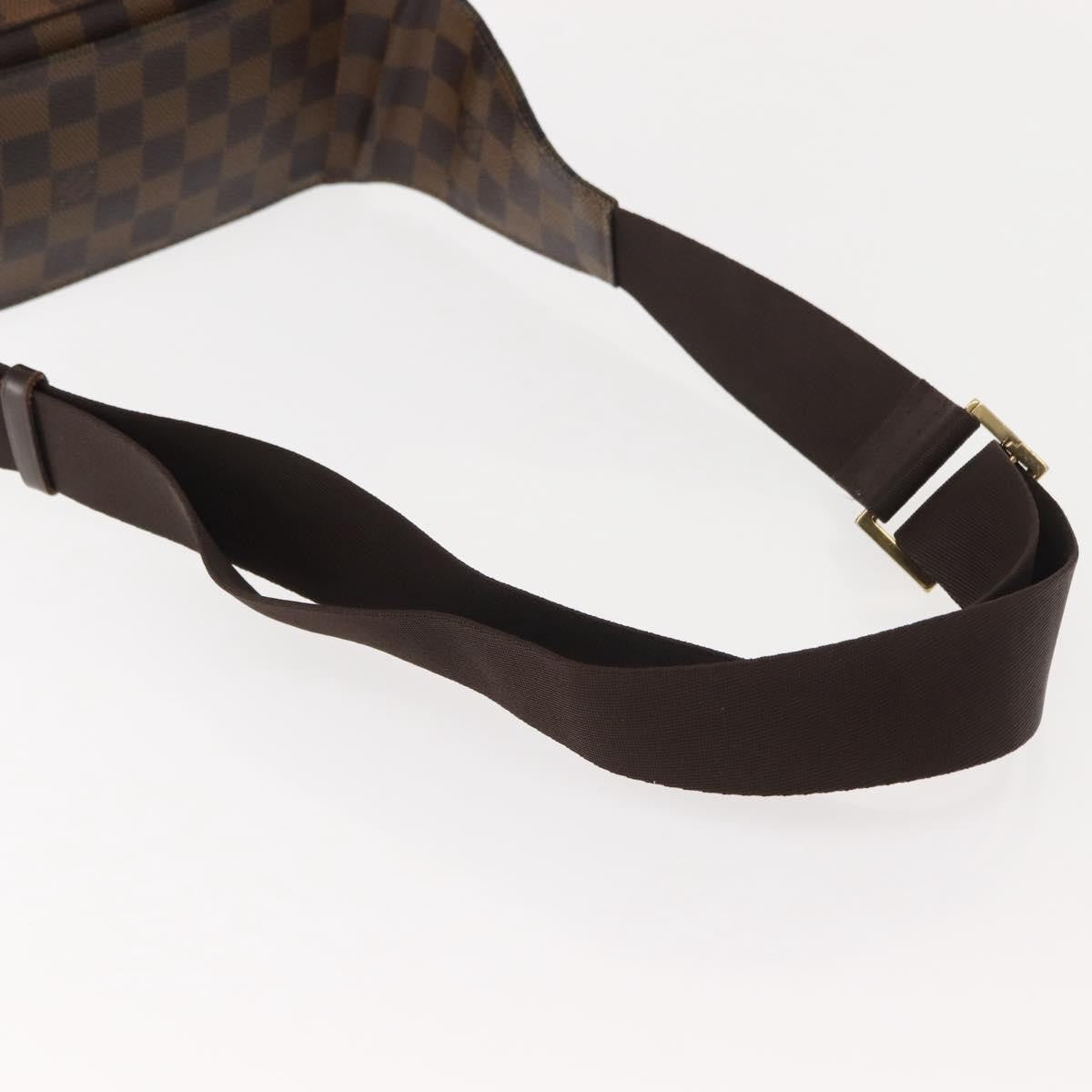 Louis Vuitton Geronimos Waist Bag Damier Brown Canvas Shoulder Bag