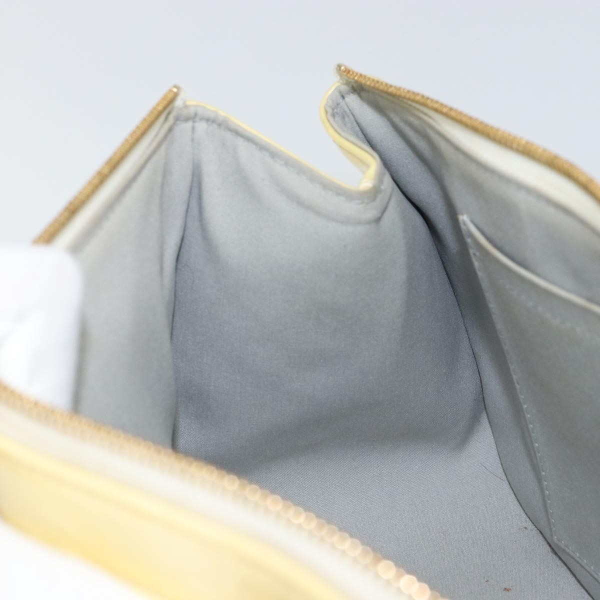 Louis Vuitton Rosewood Avenue Handbag Monogram Vernis Beige Patent_Leather Handbag
