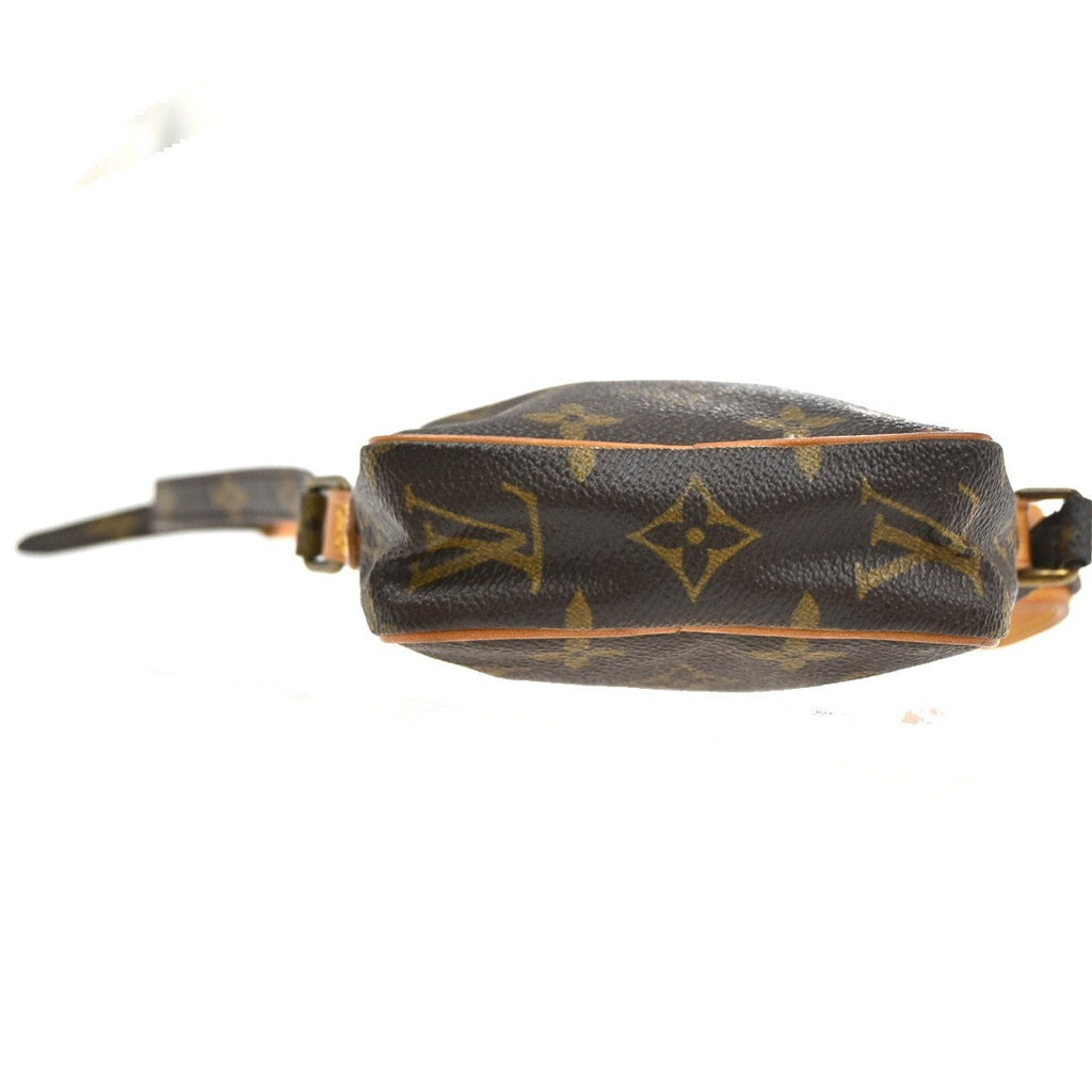 Louis Vuitton Danube Handbag Monogram Canvas Brown Canvas Clutche & Pouche Bag