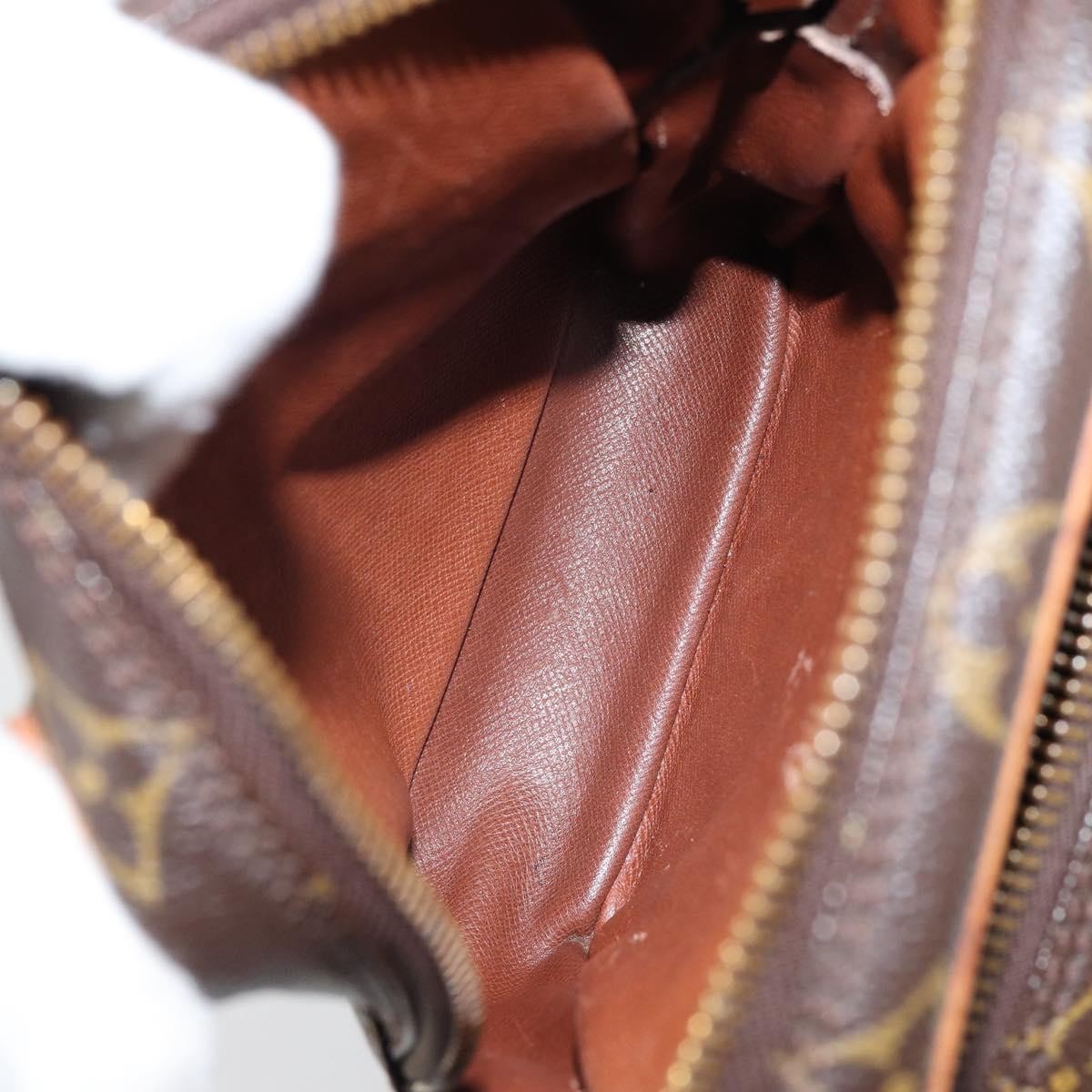 Louis Vuitton Amazone Bag Monogram Canvas Brown Canvas Shoulder Bag
