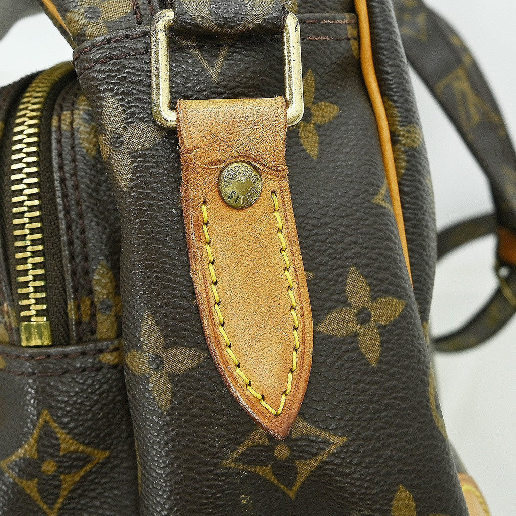 Louis Vuitton Nil Messenger Bag Monogram Canvas Brown Canvas Shoulder Bag