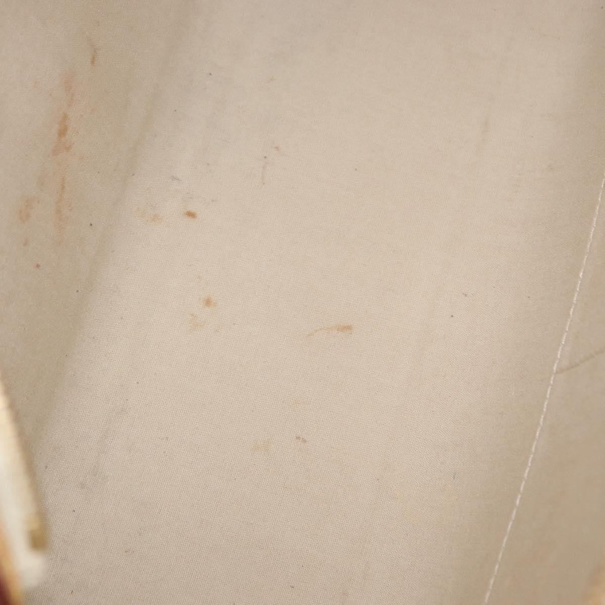 Louis Vuitton Brea Handbag Monogram Vernis Beige Patent_Leather Handbag