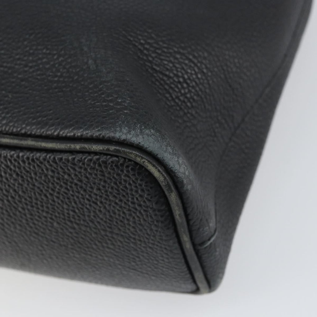 Burberry Vintage Handbag Leather Black Leather Handbag