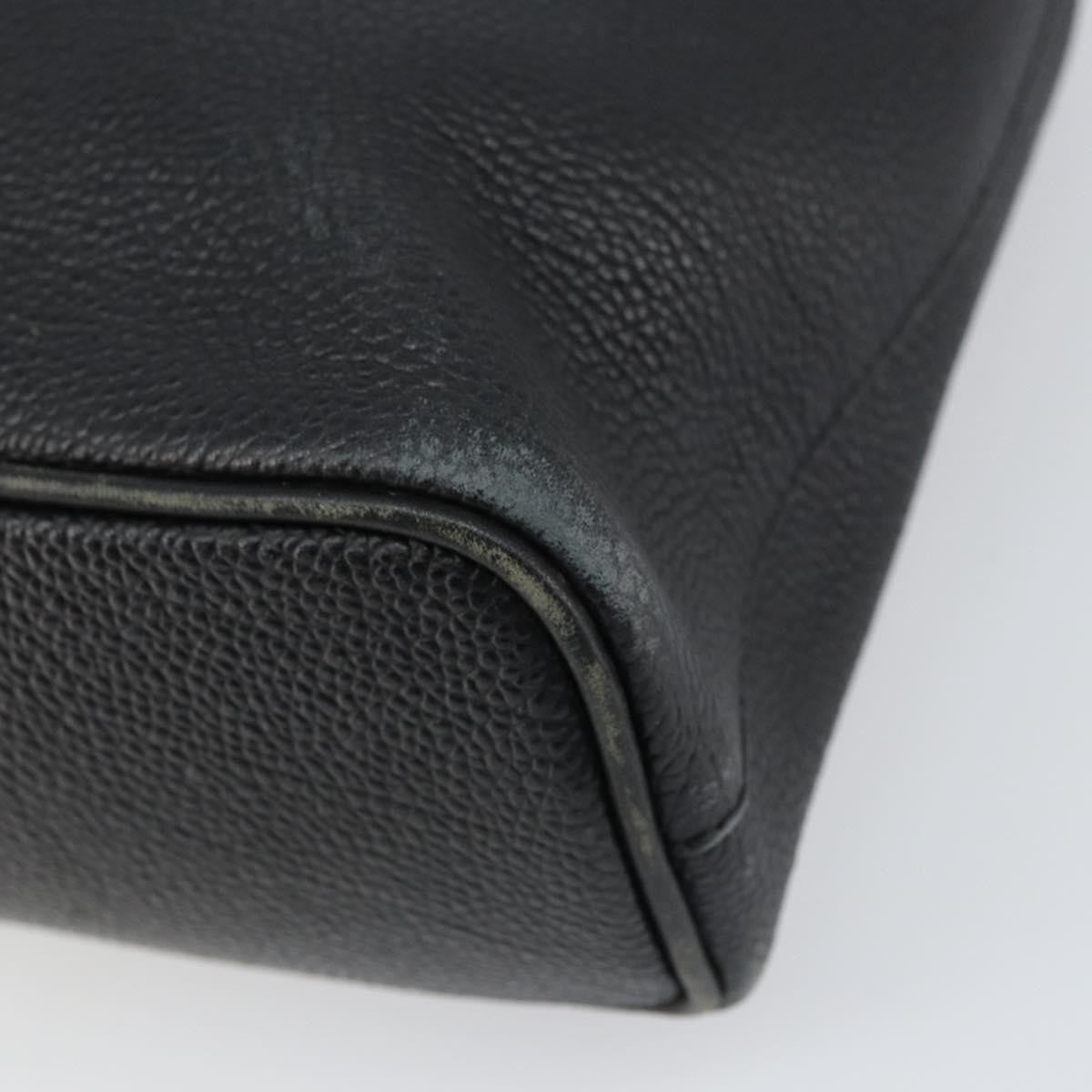 Burberry Vintage Handbag Leather Black Leather Handbag