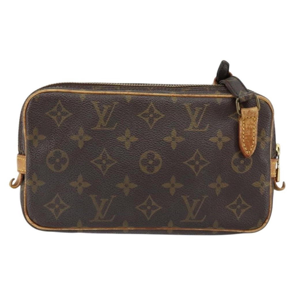 Louis Vuitton Pochette Marly Bandouliere Bag Monogram Canvas Brown Canvas Clutche & Pouche Bag