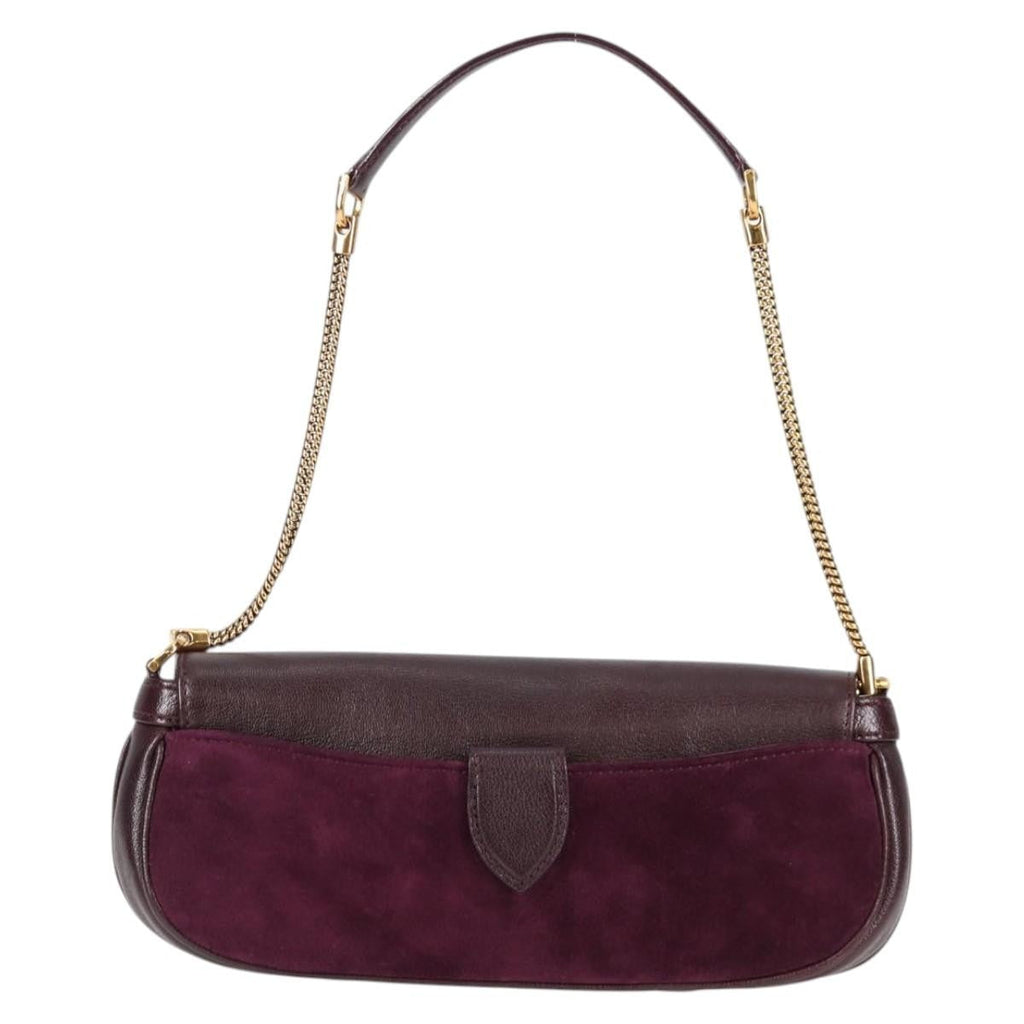Louis Vuitton Avant Garde Pochette Leather With Suede Brown Leather Bag