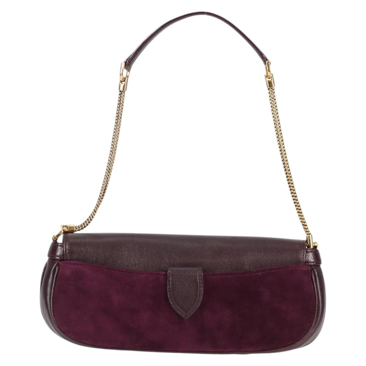 Louis Vuitton Avant Garde Pochette Leather With Suede Brown Leather Bag