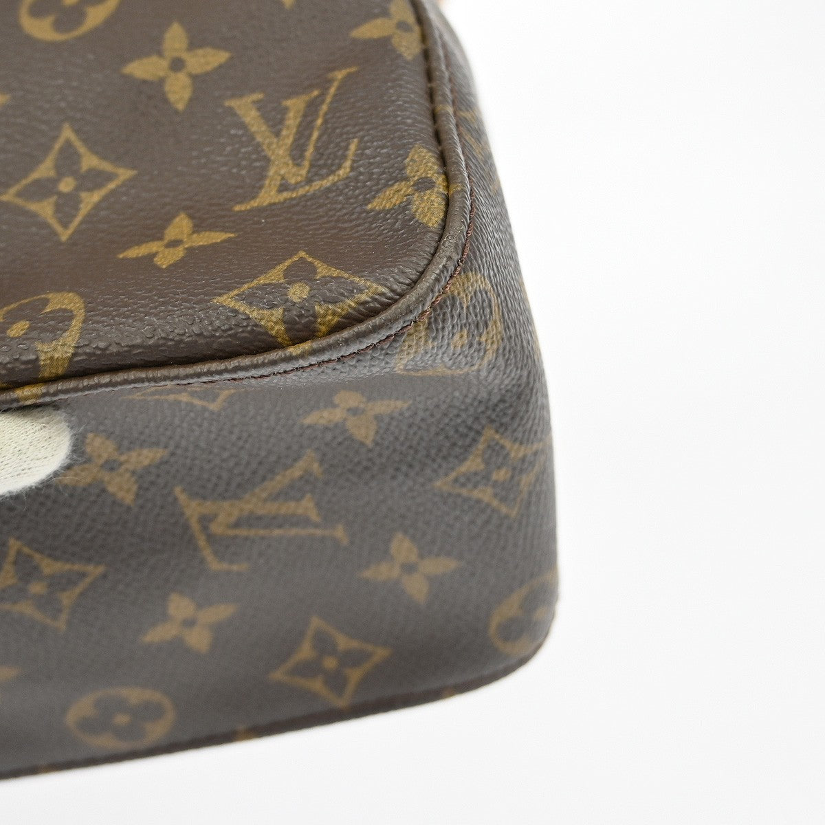 Louis Vuitton Monogram Looping Handbag Monogram Canvas Brown Canvas Shoulder Bag