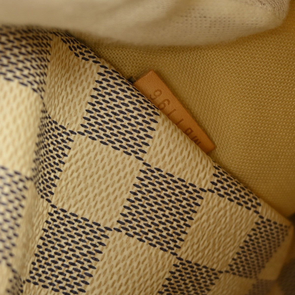 Louis Vuitton Totally Handbag Damier White Canvas Tote Bag