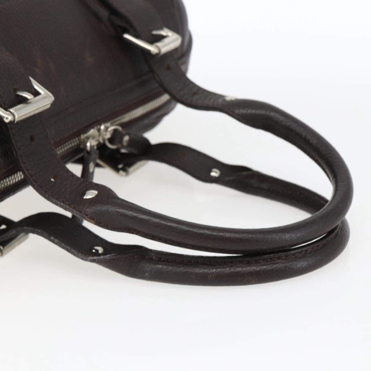 Burberry Vintage Handbag Leather Brown Leather Handbag