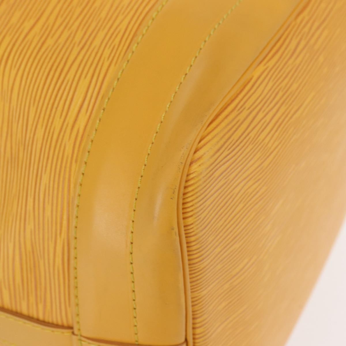 Louis Vuitton Noe Handbag Epi Leather Yellow Leather Shoulder Bag