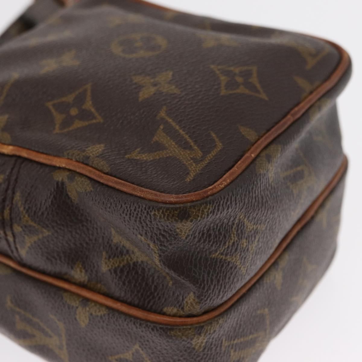 Louis Vuitton Amazone Bag Monogram Canvas Brown Canvas Shoulder Bag