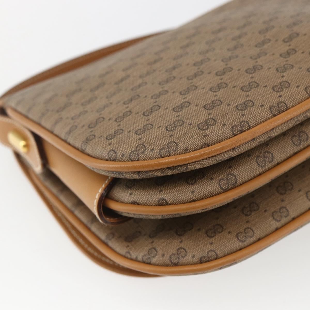 Gucci Micro Gg Supreme Shoulder Bag Gg Canvas Beige Canvas Shoulder Bag Bag (Pre-Owned)
