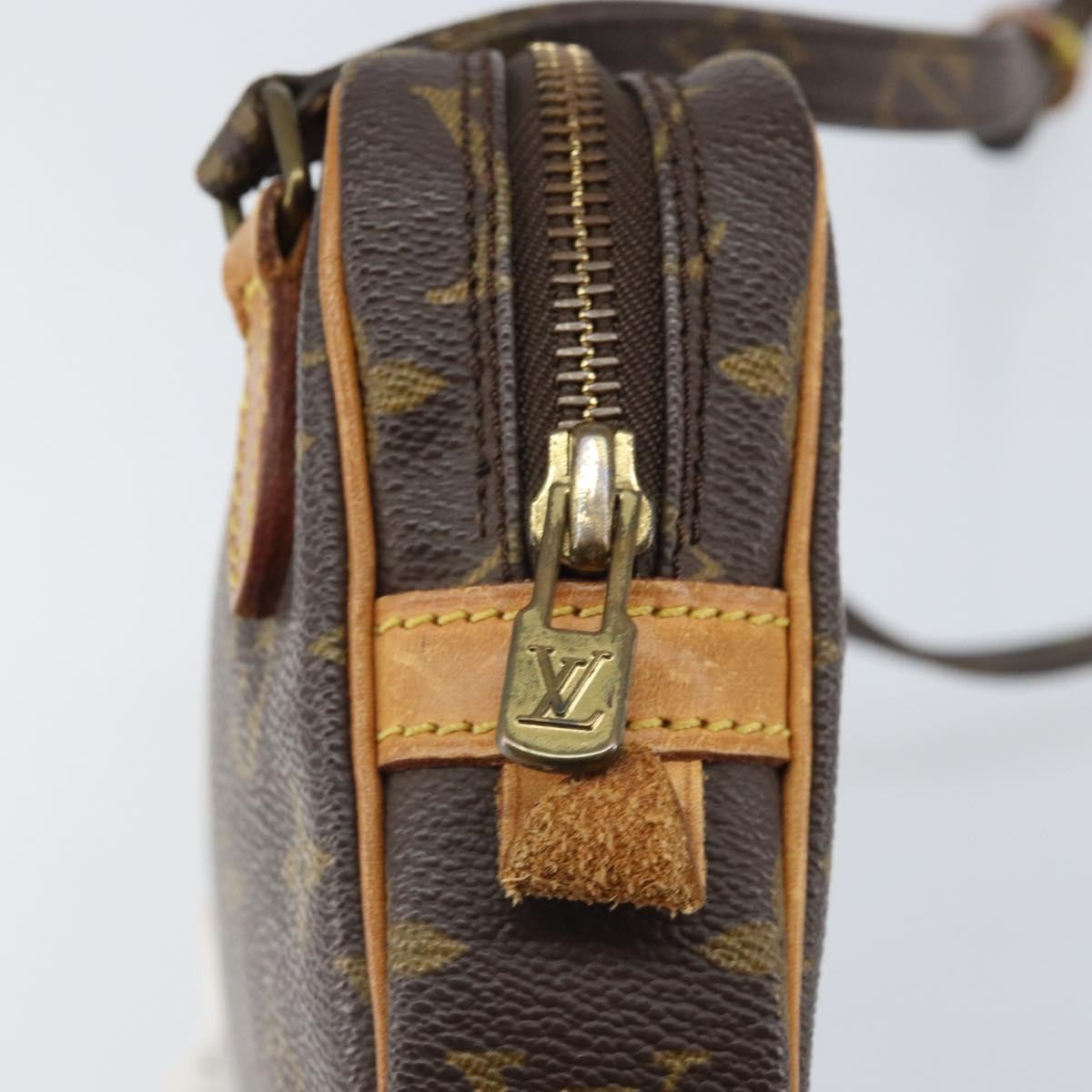 Louis Vuitton Pochette Marly Bandouliere Bag Monogram Canvas Brown Canvas Shoulder Bag