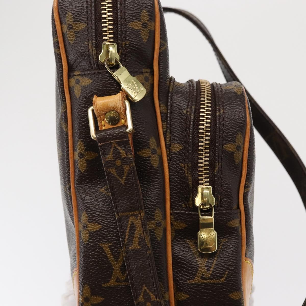 Louis Vuitton Amazone Bag Monogram Canvas Brown Canvas Shoulder Bag