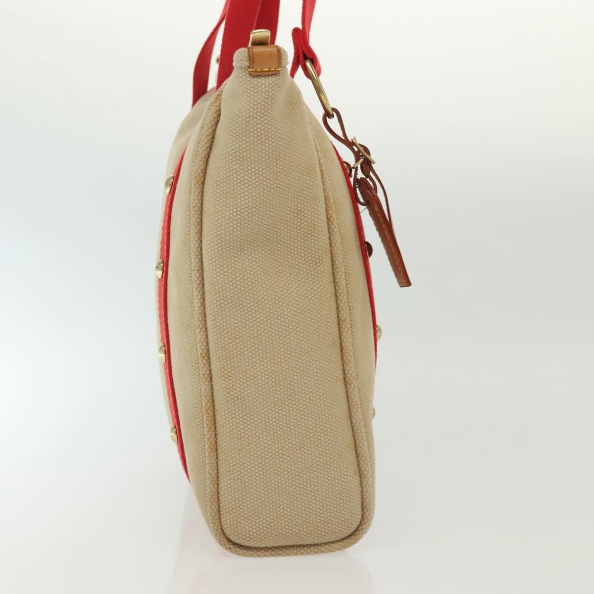 Louis Vuitton Antigua Tote Canvas Beige Canvas Tote Bag