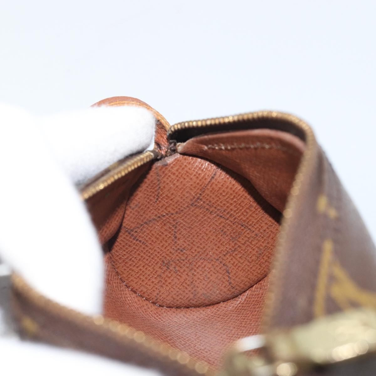 Louis Vuitton Papillon Pochette Monogram Canvas Brown Canvas Clutche & Pouche Bag