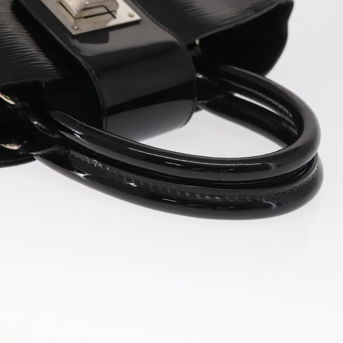 Louis Vuitton Mirabeau Handbag Electric Epi Leather Black Leather Handbag