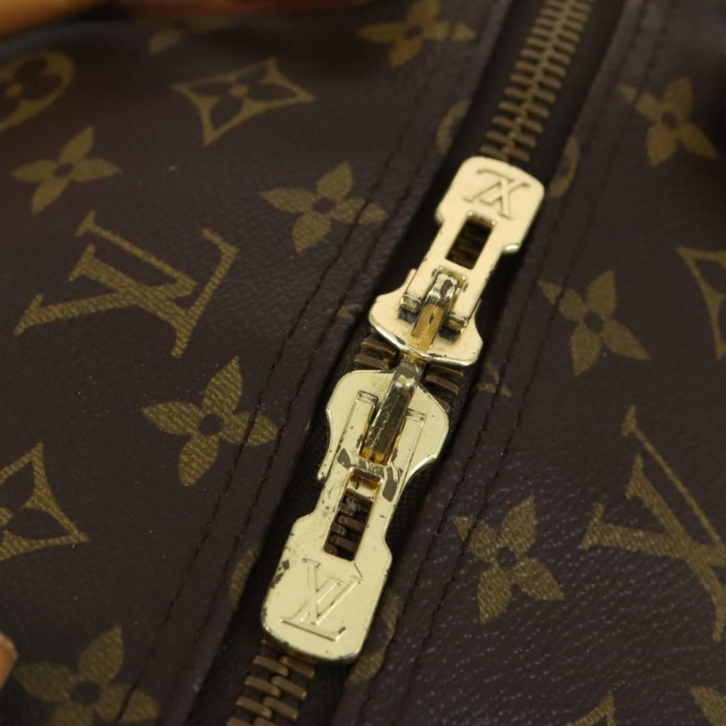 Louis Vuitton Keepall Bandouliere Bag Monogram Canvas Brown Canvas Travel Bag