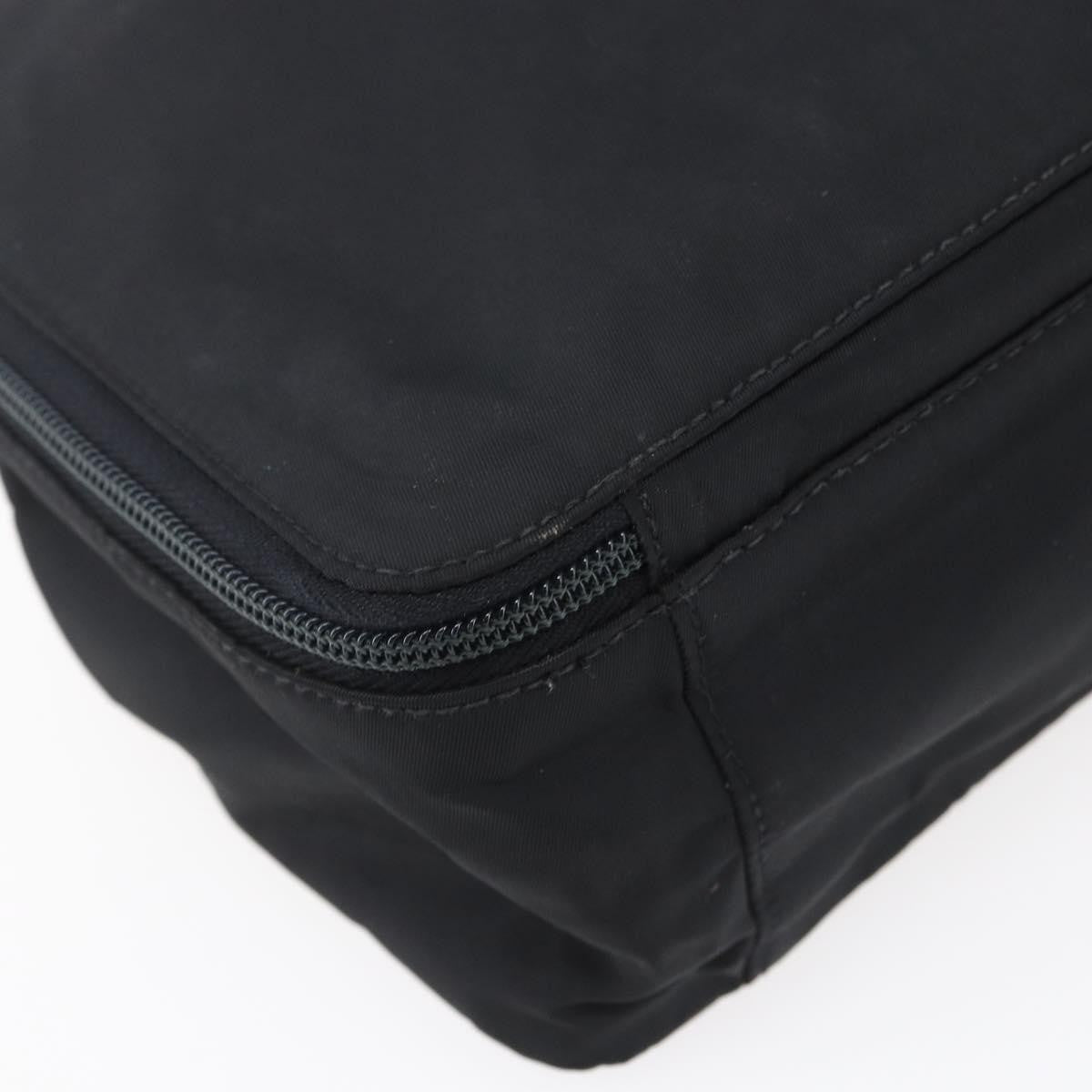 Prada Vintage Handbag Tessuto Black Nylon Handbag