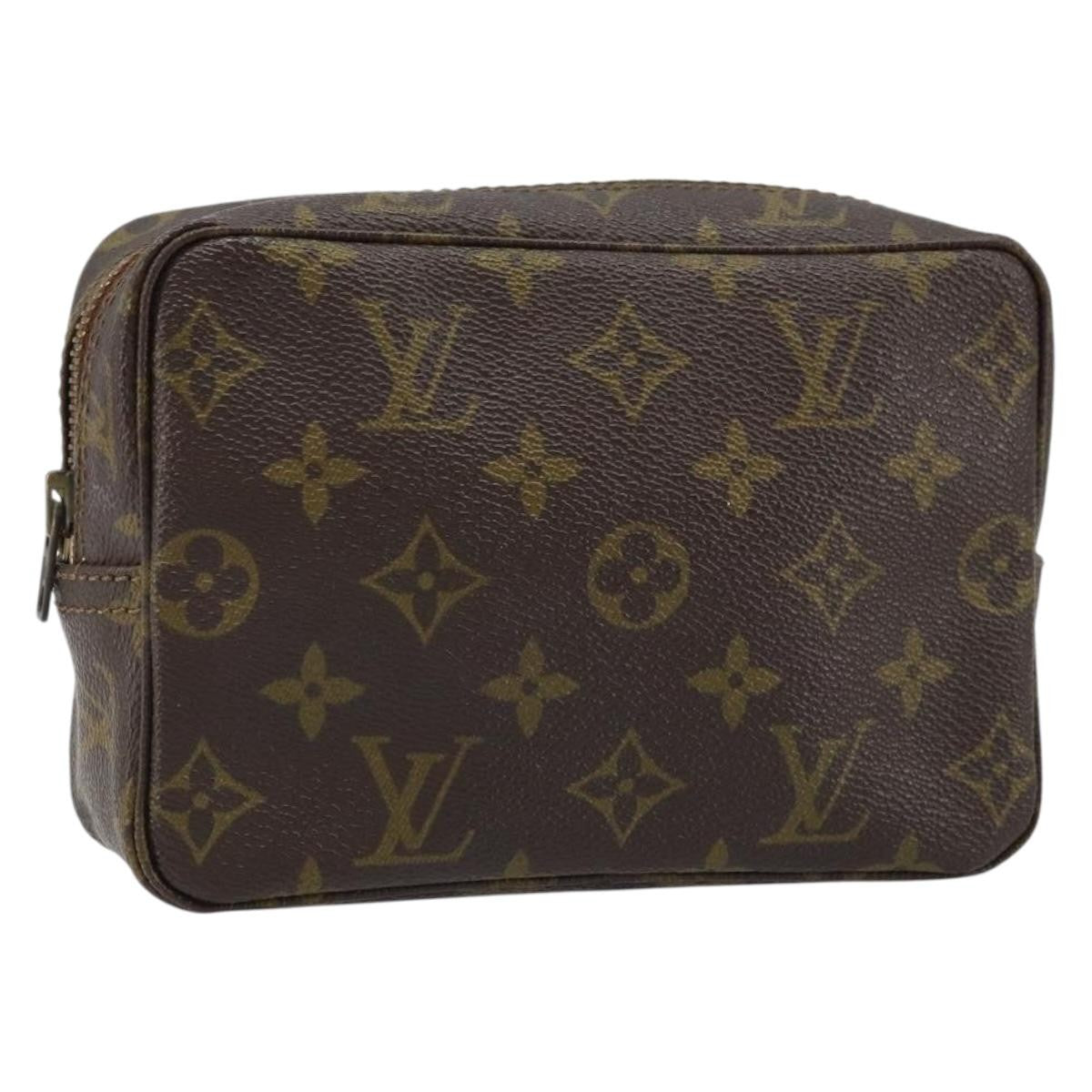 Louis Vuitton Trousse Toilette Monogram Canvas Brown Canvas Clutche & Pouche Bag