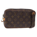 Louis Vuitton Pochette Marly Bandouliere Bag Monogram Canvas Brown Canvas Shoulder Bag