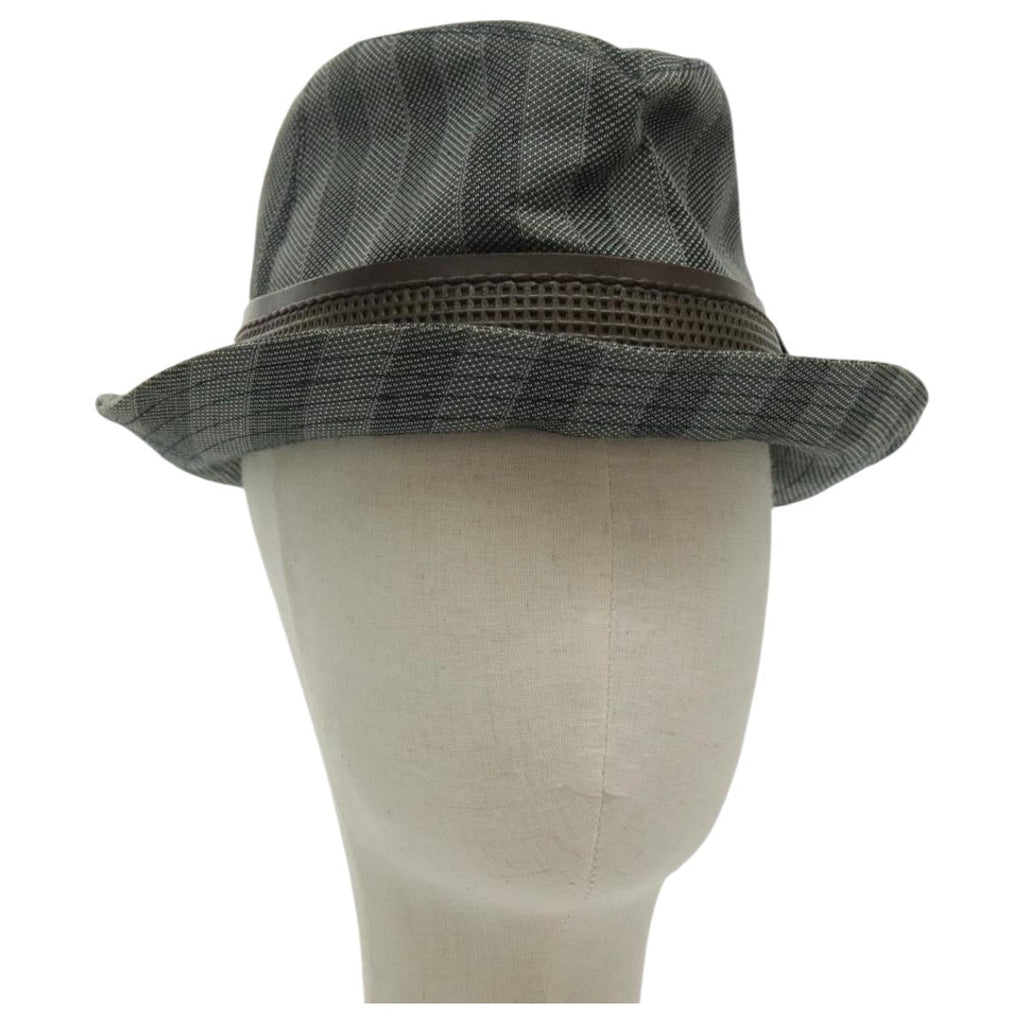 Louis Vuitton Lv Graphical Hat Cotton Gray Cotton Head Accessory Accessory