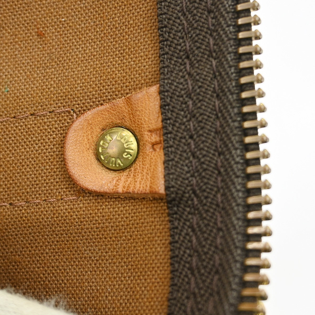 Louis Vuitton Keepall Bag Monogram Canvas Brown Canvas Travel Bag