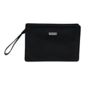 Burberry Vintage Pouch Leather Black Leather Clutche & Pouche Bag