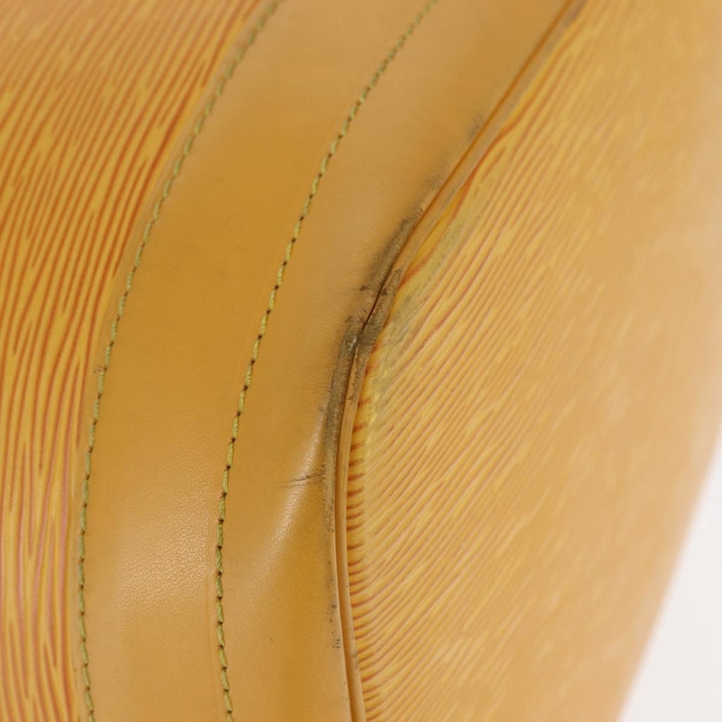 Louis Vuitton Noe Handbag Epi Leather Yellow Leather Shoulder Bag