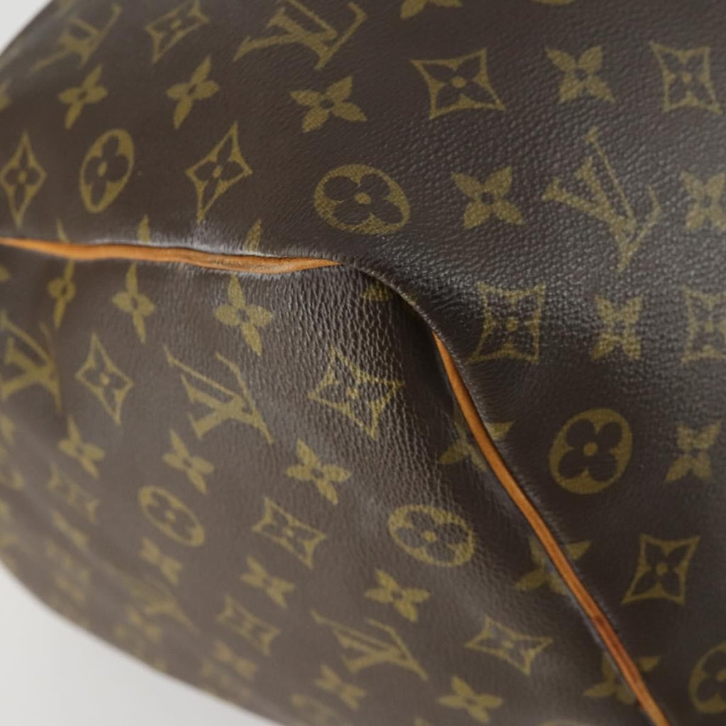 Louis Vuitton Keepall Bag Monogram Canvas Brown Canvas Travel Bag